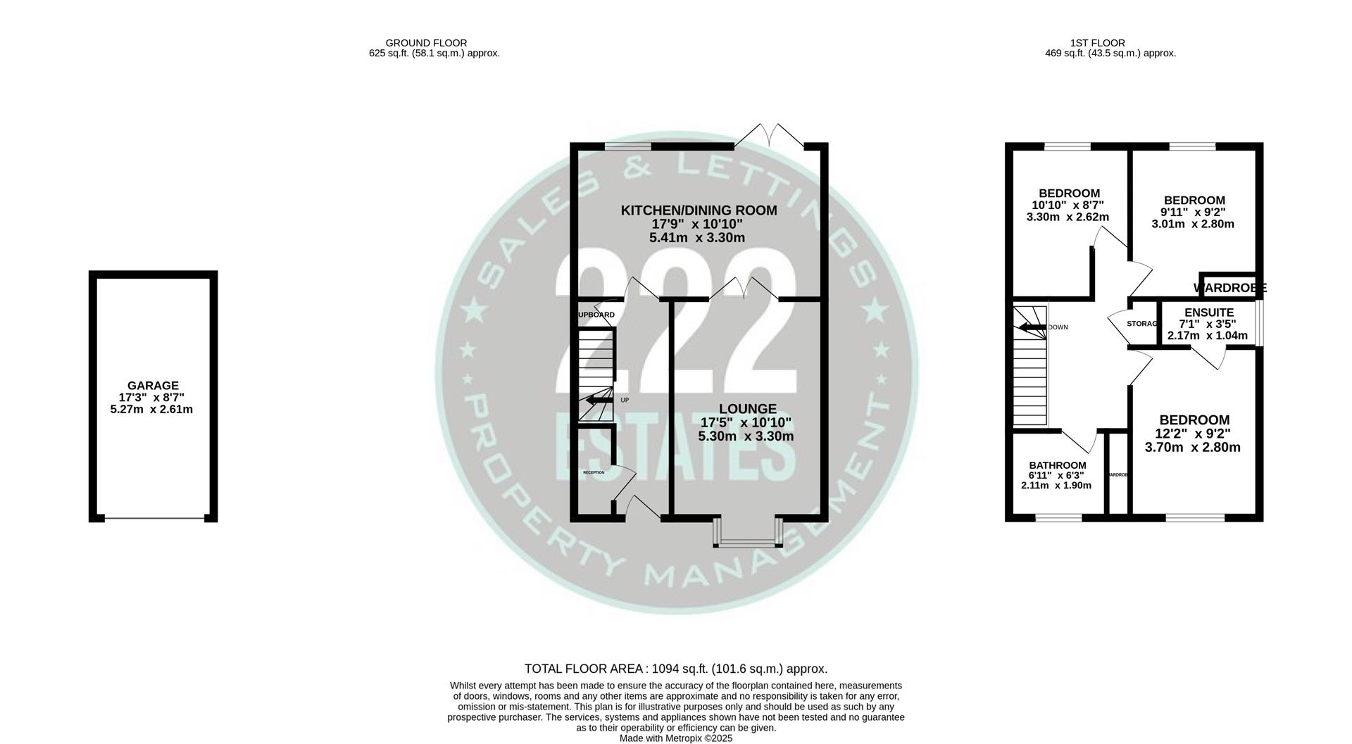 Floorplans For Wedgwood Drive, Warrington