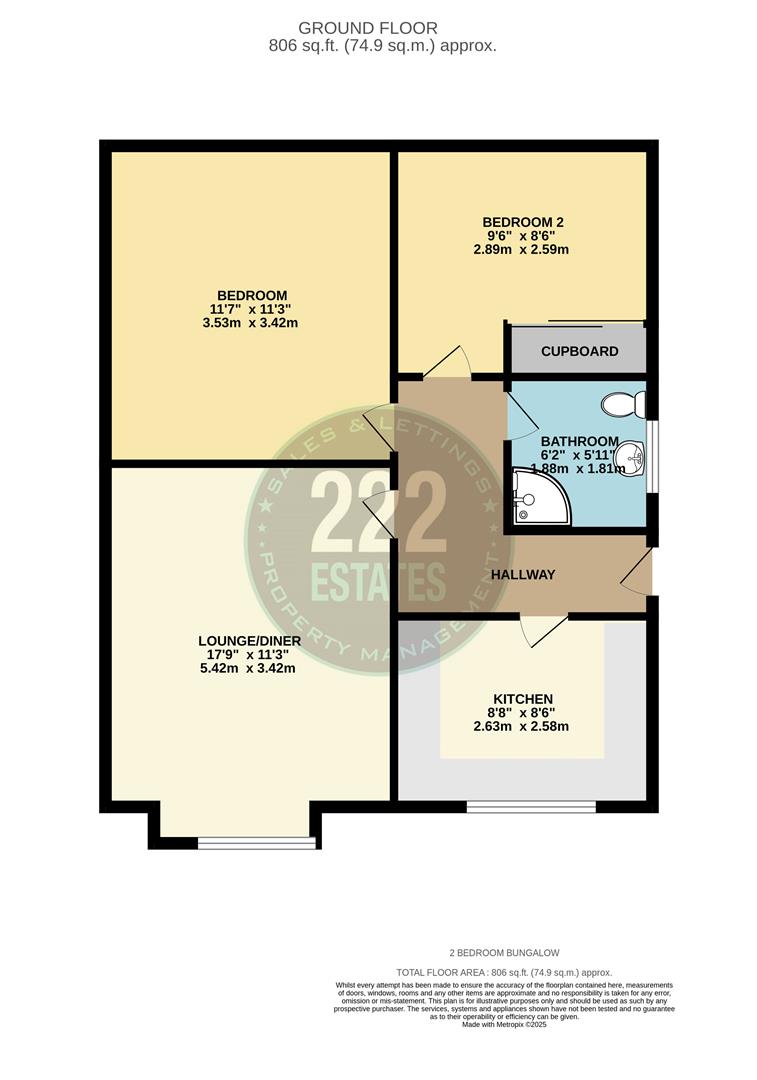 Floorplans For Montrose Close, Fearnhead, Warrington