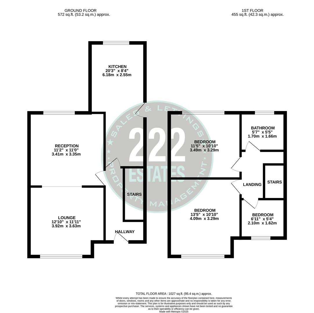 Floorplans For Dorothea Street, Warrington