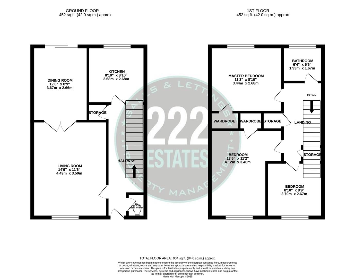 Floorplans For Heather Close, Birchwood, Warrington