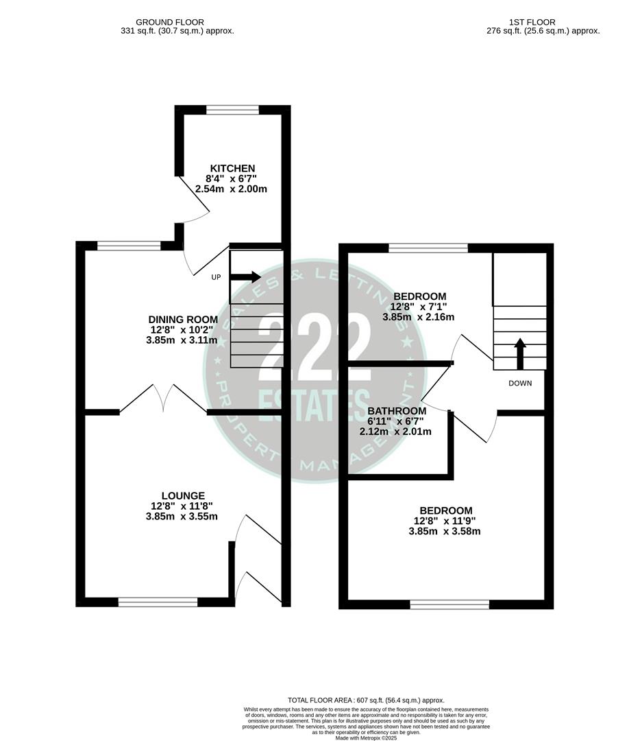 Floorplans For Hume Street, Warrington