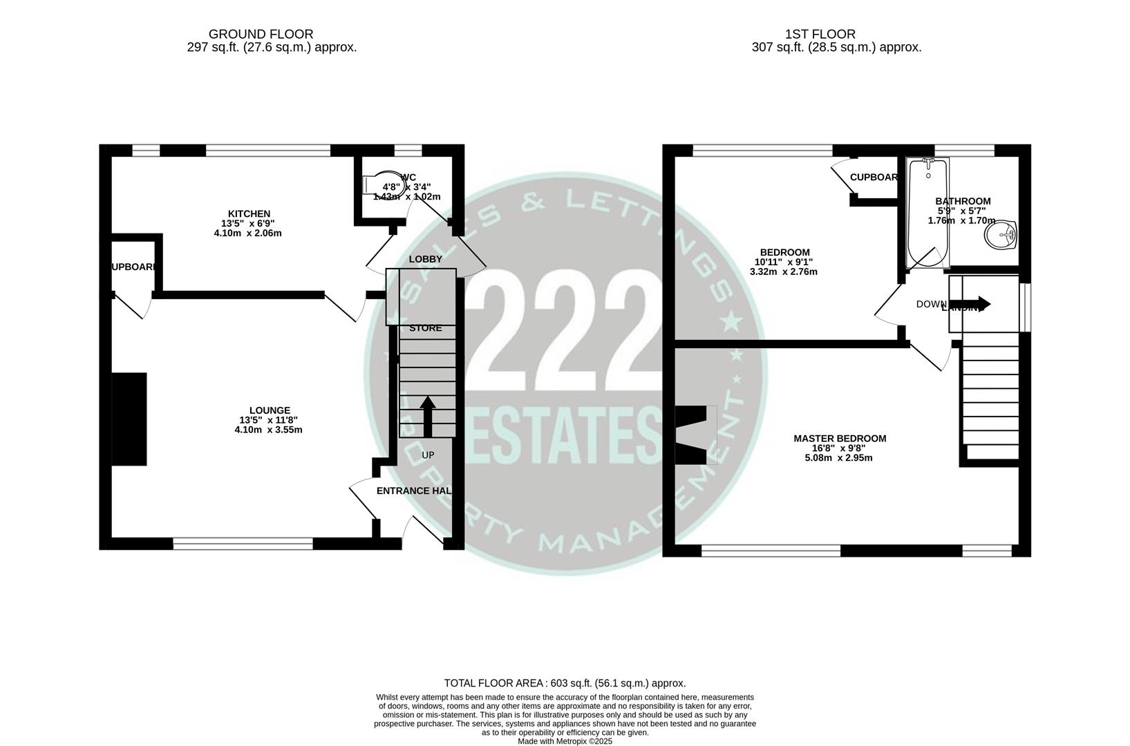 Floorplans For Alder Lane, Warrington