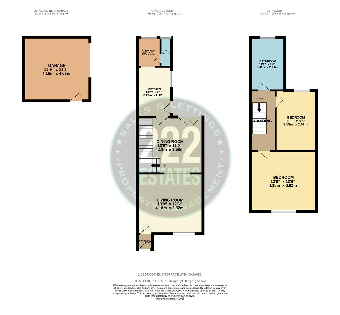 Floorplans For Clock Face Road, Clock Face, St. Helens