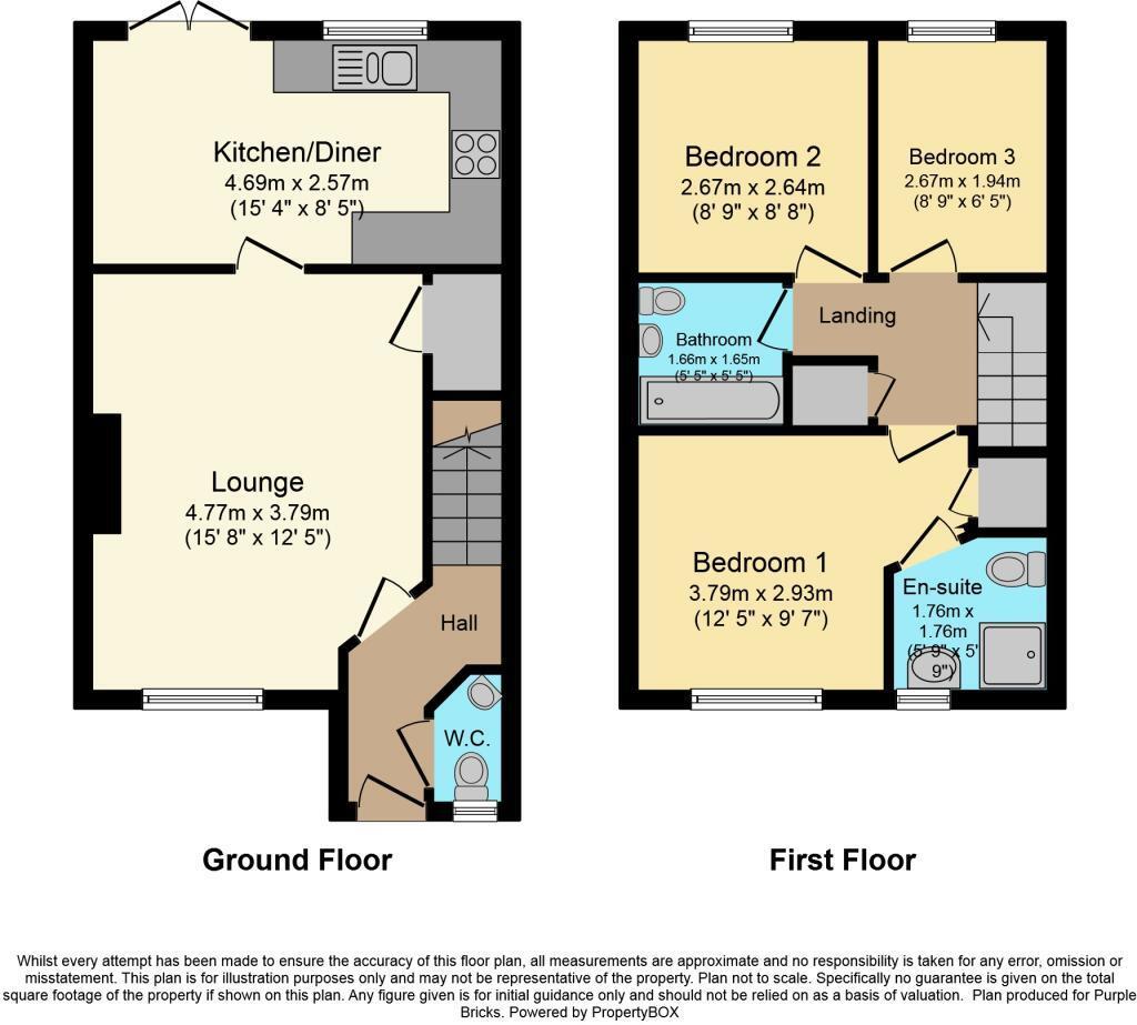 Floorplans For Glossop Close, Warrington