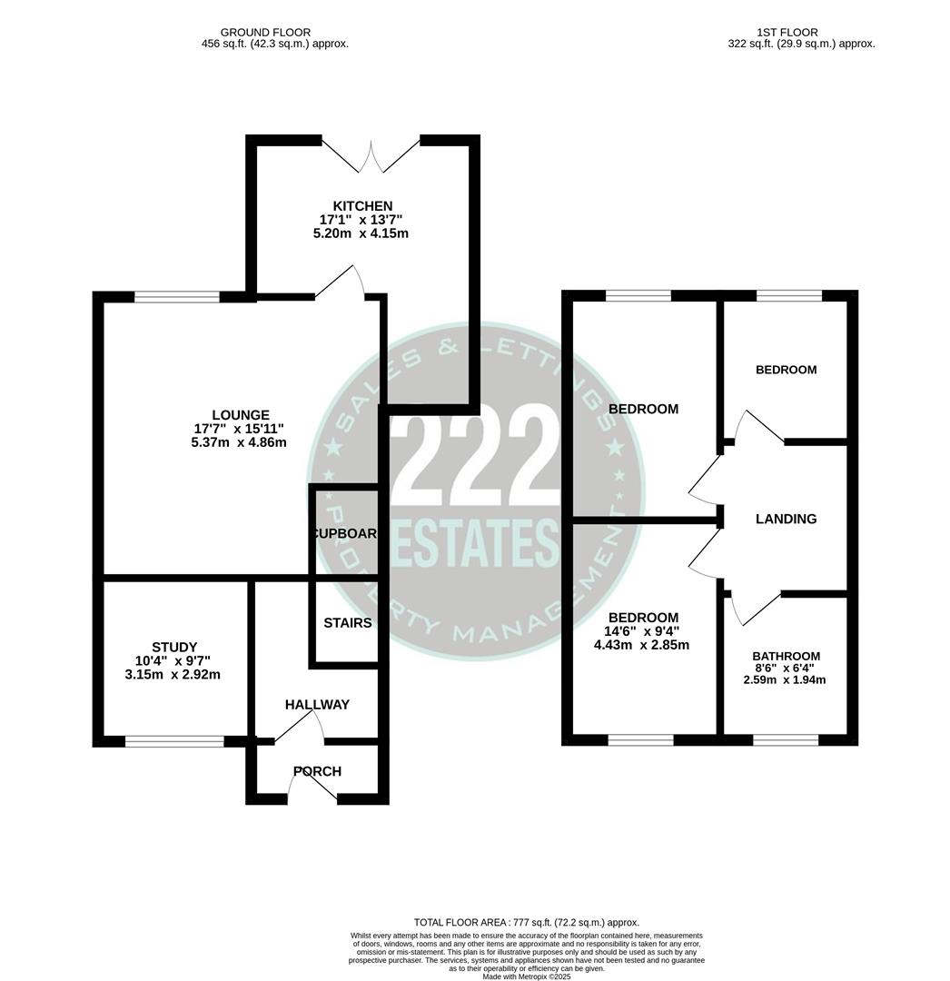 Floorplans For Shaftesbury Way, Burtonwood, Warrington