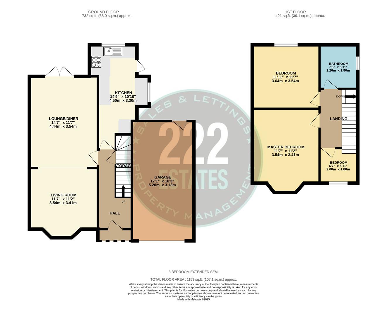 Floorplans For Halton Road, Great Sankey, Warrington