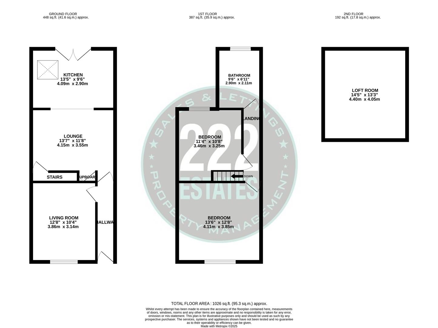Floorplans For Ford Street, Warrington