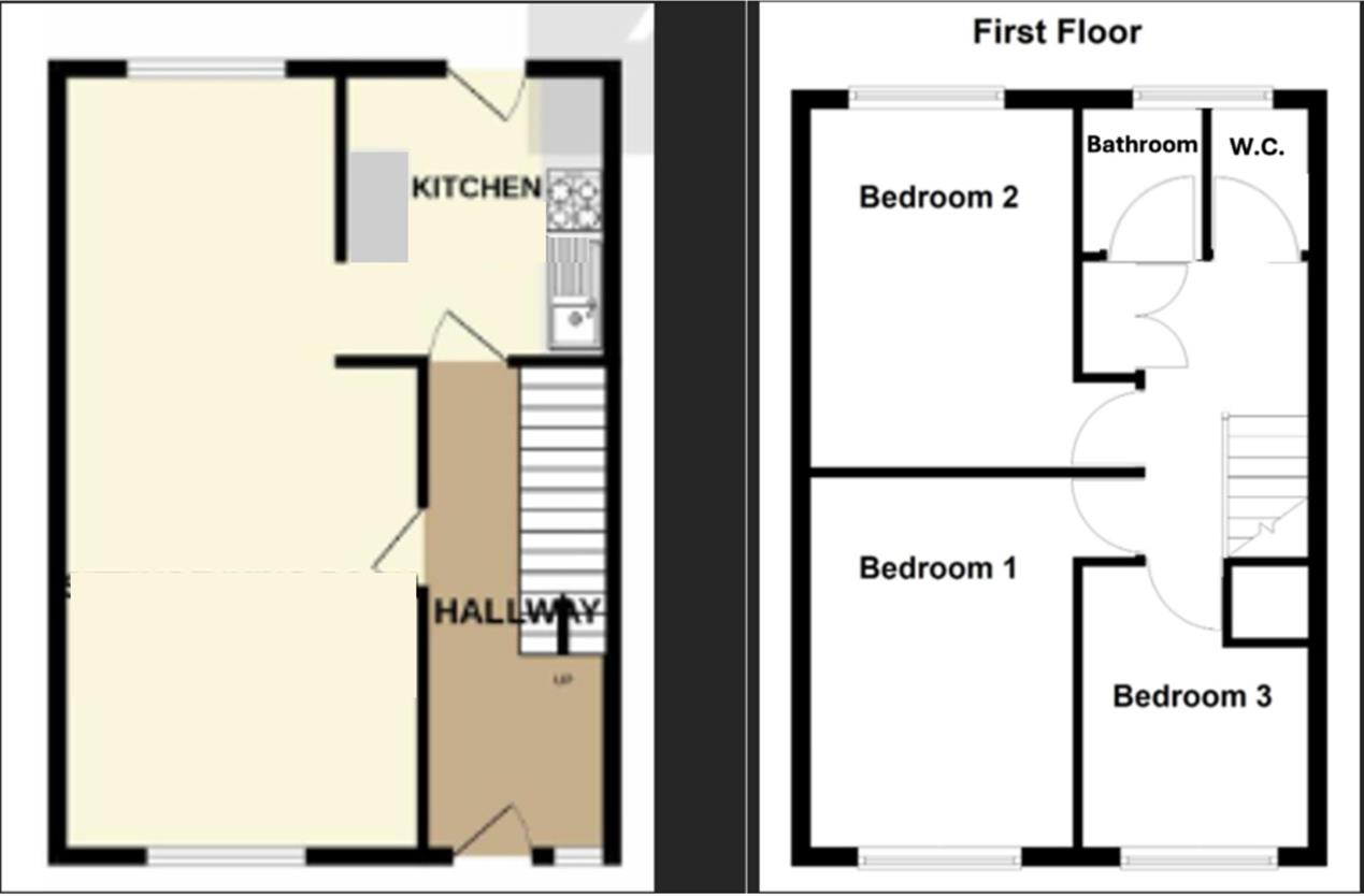 Floorplans For Greenwood Crescent, Warrington