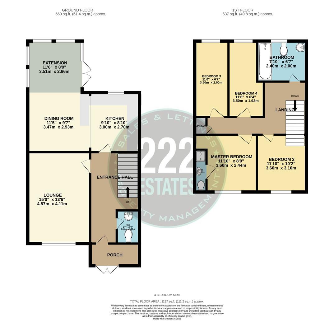Floorplans For Pipit Lane, Birchwood, Warrington