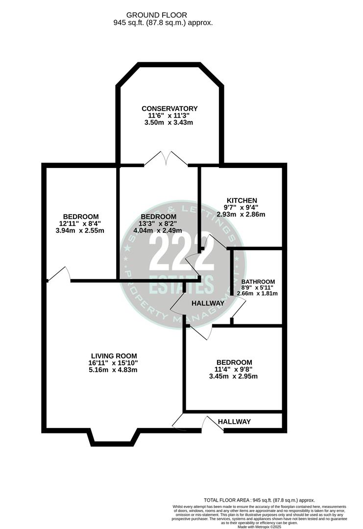 Floorplans For Jackson Street, Burtonwood, Warrington