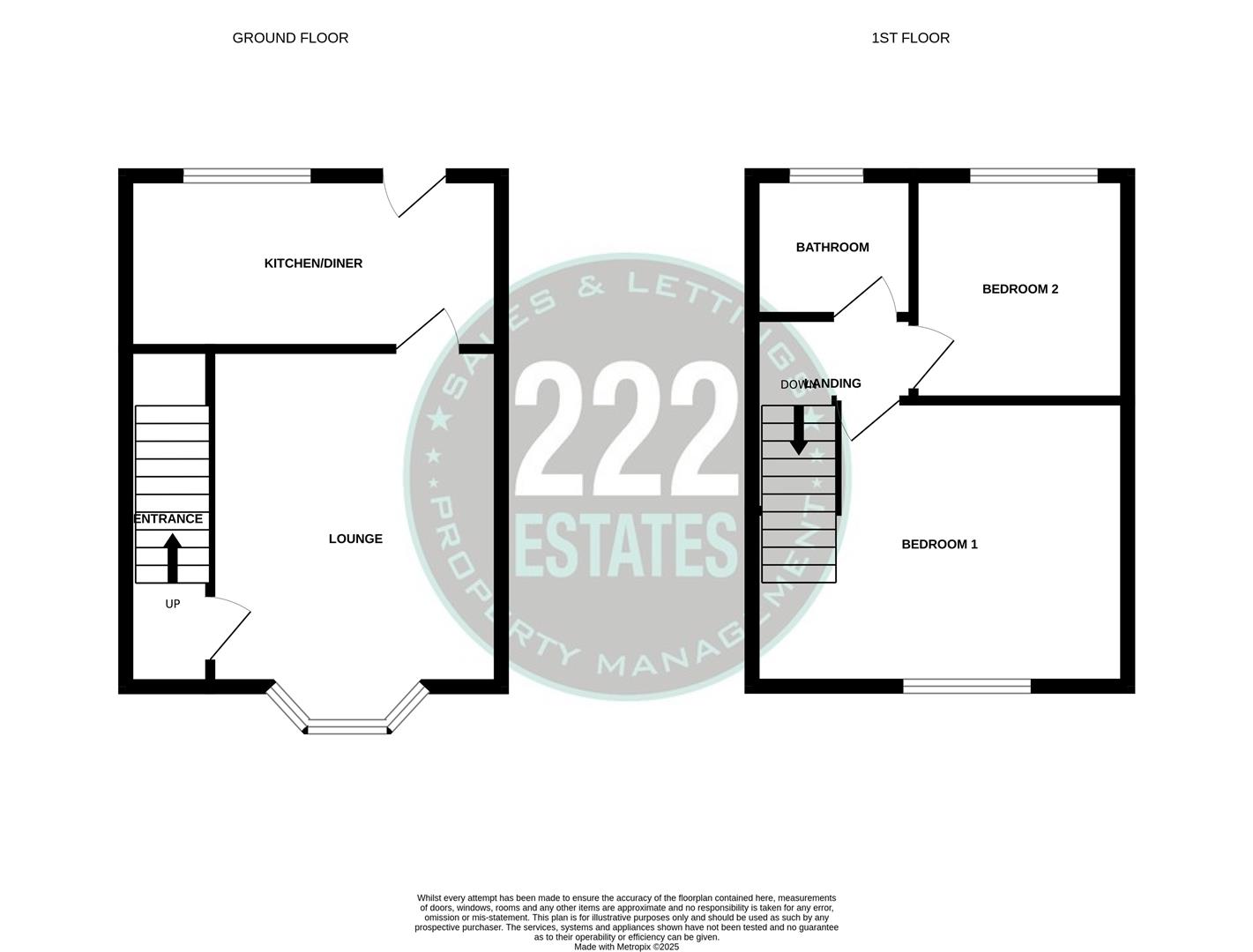 Floorplans For Vale Avenue, Warrington