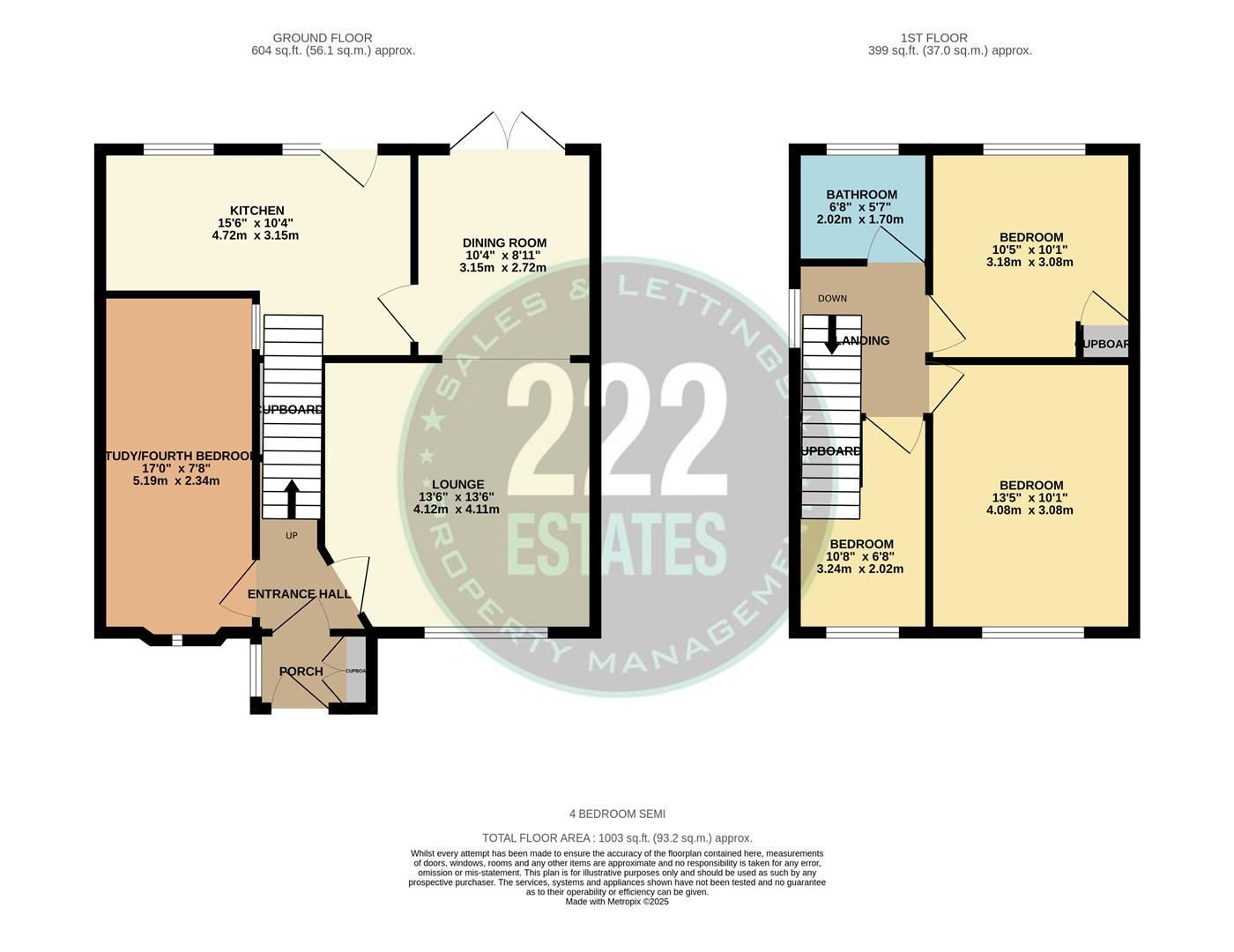 Floorplans For Shoreham Drive Penketh