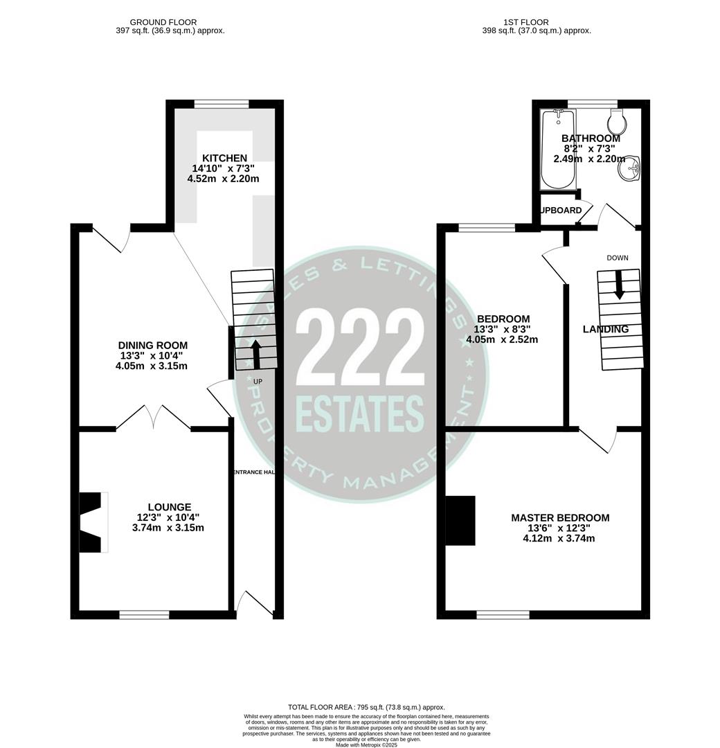Floorplans For Dickenson Street, Warrington