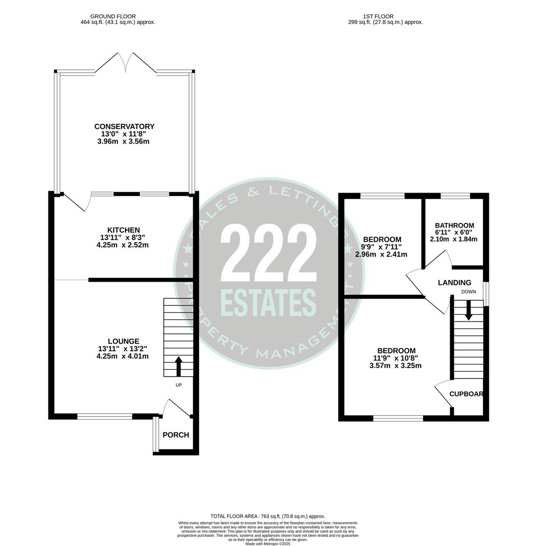Floorplans For Mayfair Close, Great Sankey, Warrington