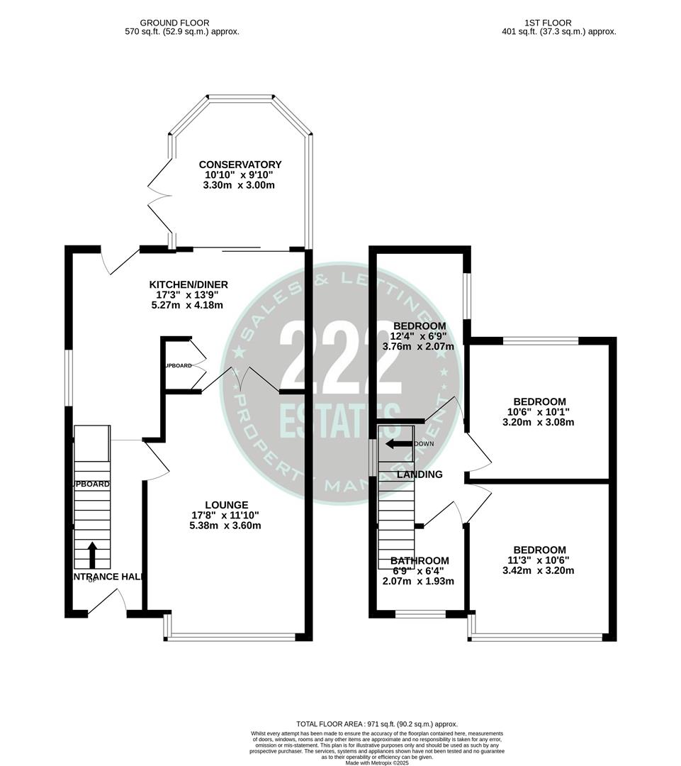 Floorplans For Smith Drive, Warrington