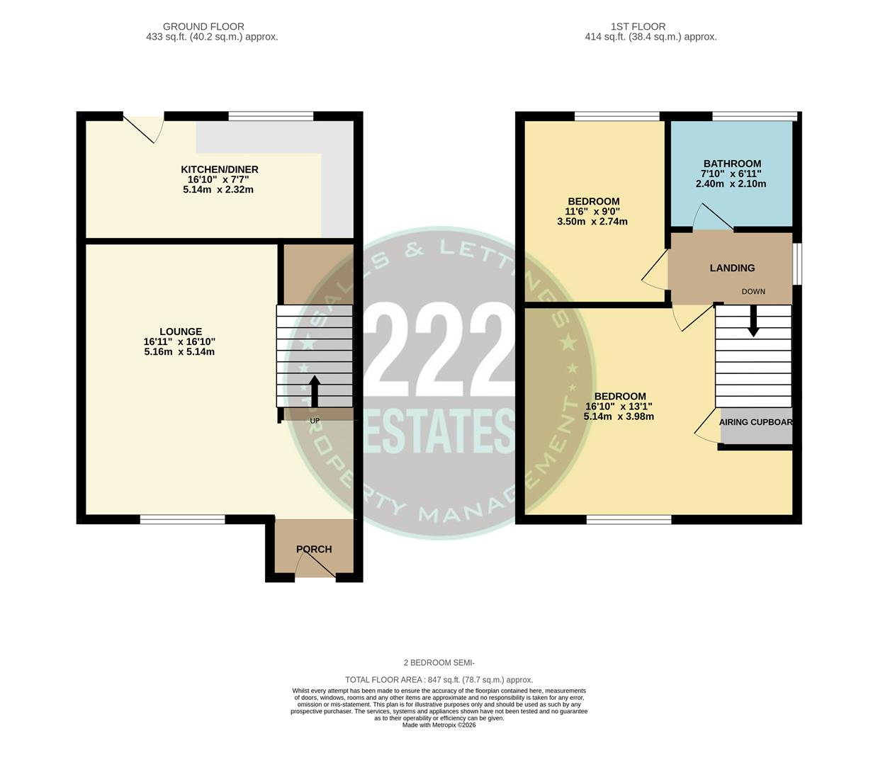 Floorplans For Dove Close, Birchwood, Warrington