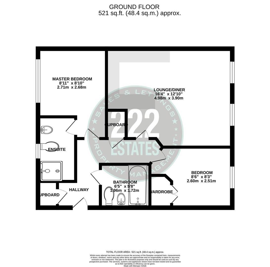 Floorplans For Redfearn Walk, Warrington