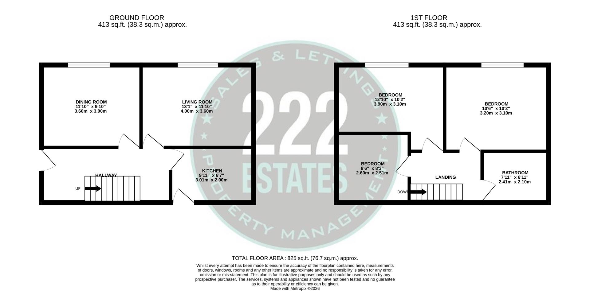 Floorplans For Norcott Drive, Burtonwood, Warrington