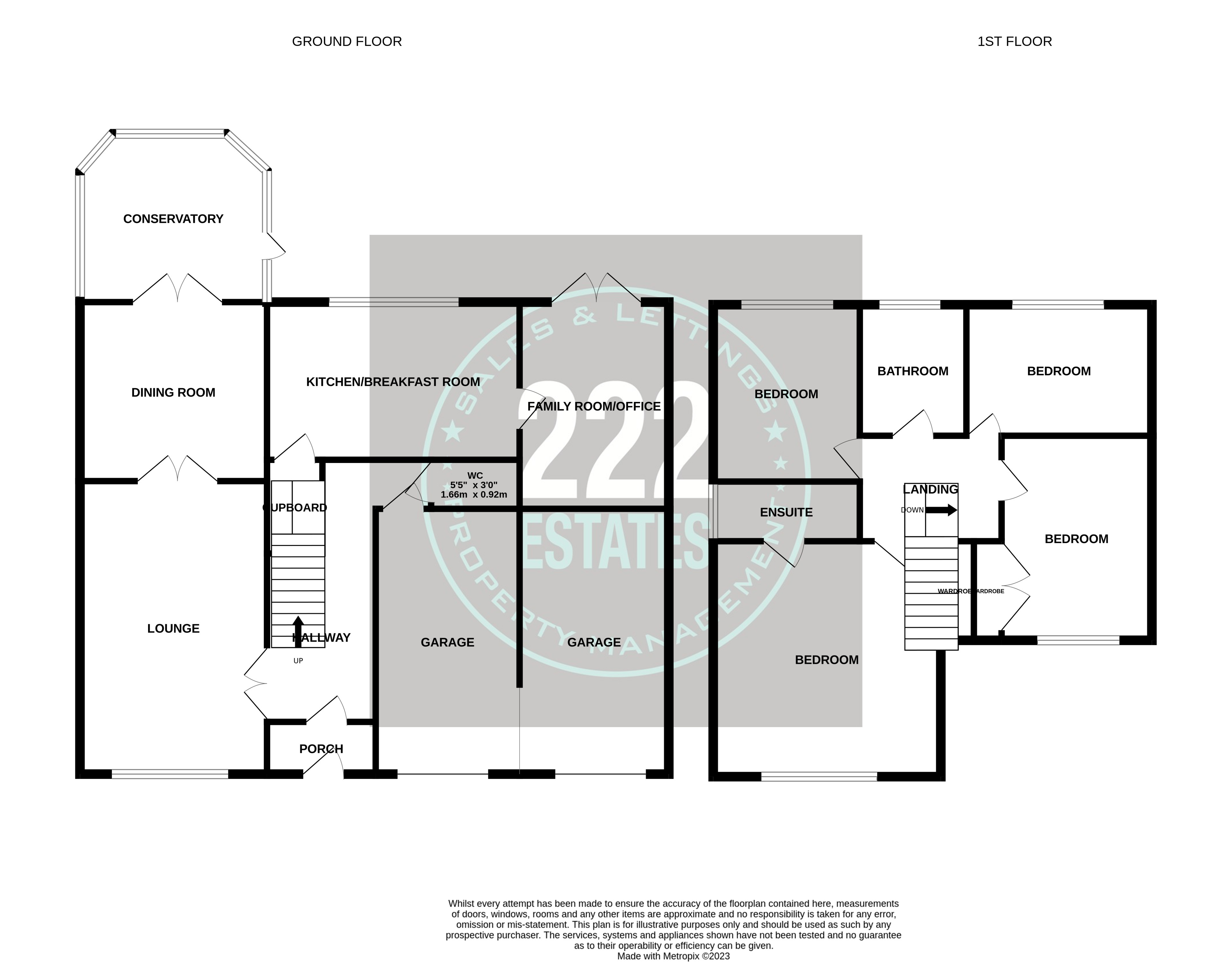 Floorplans For Claydon Gardens, Rixton, Warrington